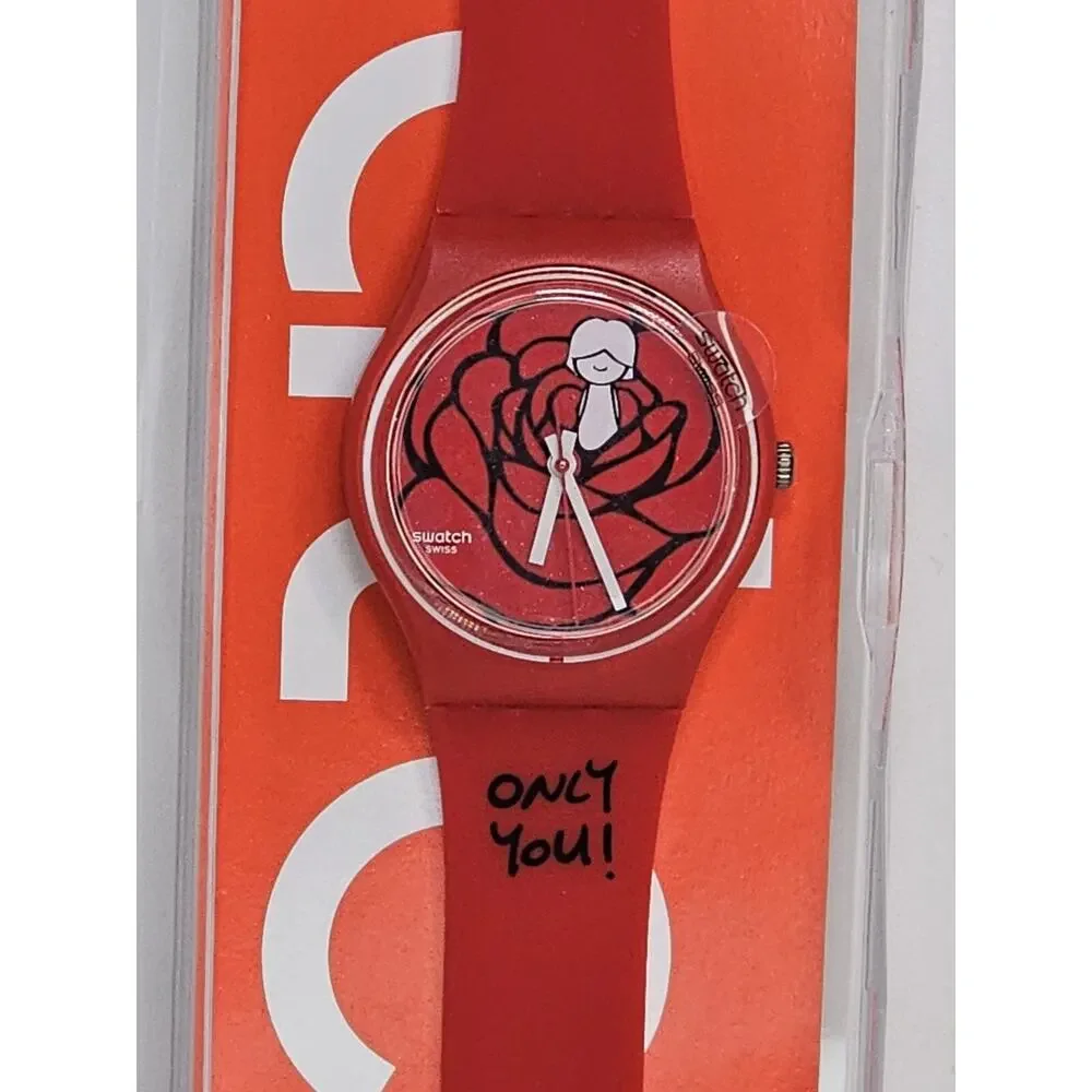 Swatch Red Watch Ref SZ5013 